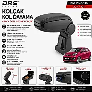 Kia Picanto 2011 - 2017 Kolçak Kol Dayama Siyah