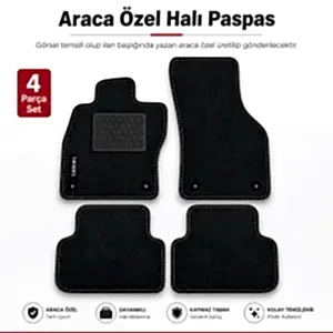 Bmw 5 Uyumlu Serisi F10 2013-2016 Araca Uyumlu Halı Paspas