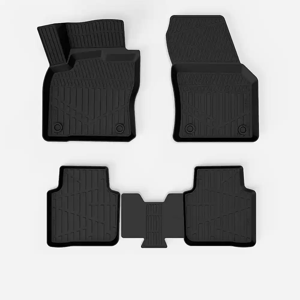 S-Dizayn Ford Courier Panelvan Ön 2'li 3D Pro Havuzlu Paspas 2014-2024 A+ Kalite