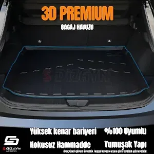 S-Dizayn Volvo Ex30 3D Pro Bagaj Havuzu 2025 Üzeri A+ Kalite