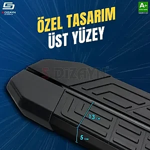 S-Dizayn Opel Grandland X 2 Hybrid NewLine Siyah Yan Basamak 183 Cm 2024 Üzeri A+ Kalite - Görsel 3