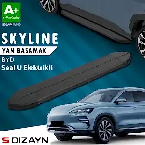 S-Dizayn Byd Seal U Elektrikli Skyline Siyah Yan Basamak 193 Cm 2022 Üzeri A+ Kalite