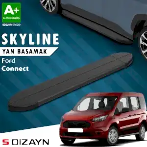 S-Dizayn Ford Connect 3 Skyline Siyah Yan Basamak 193 Cm 2023 Üzeri A+ Kalite