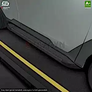 S-Dizayn Fiat Egea Cross Skyline Siyah Yan Basamak 183 Cm 2020 Üzeri A+ Kalite thumb 3