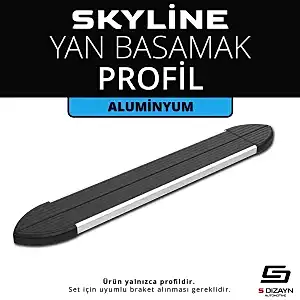 Skyline Aluminyum Yan Basamak Profil 153 Cm