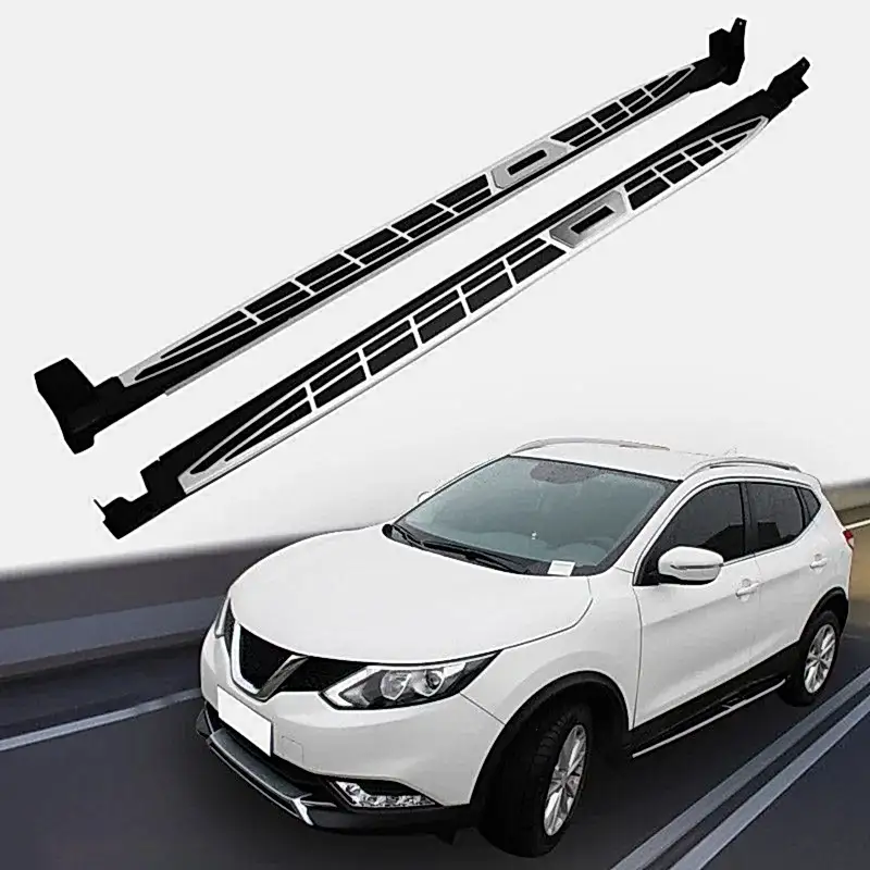 Nissan Qashqai Uyumlu -2014 Yan Basamak Koruma Side Step Square Style