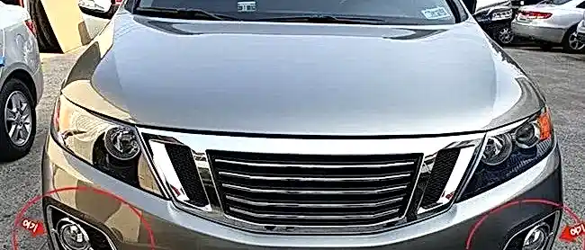 Kia Sorento 2010 Sonrası Ön Panjur Izgara Krom