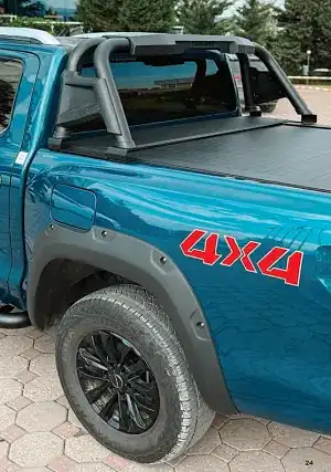 Foton Tunland Siyah Roll Bar 2024+ Aqm-Prb02