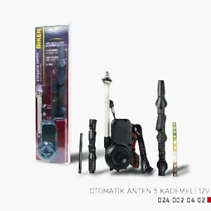 Niken Otomatik Anten 5 Kademeli 12V ürününü inceleyin. Özellik, kullanım ve uyumluluk bilgilerini ürün sayfasından kontrol edin.