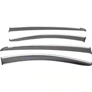 Sunplex Byd Uyumlu Seal U 2024 Sonrası Chrome Style 4 Lü Set Kromlu Cam Rüzgarlığı Ön Ve Arka Parça