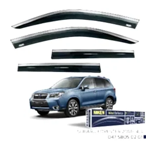 Subaru Forester 2018 Sonrası - Kromlu Cam Rüzgarlığı 4Lü Parça
