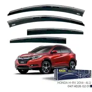 Honda Hr-V 2014 Sonrası - Niken Kromlu Cam Rüzgarlığı 4'Lü