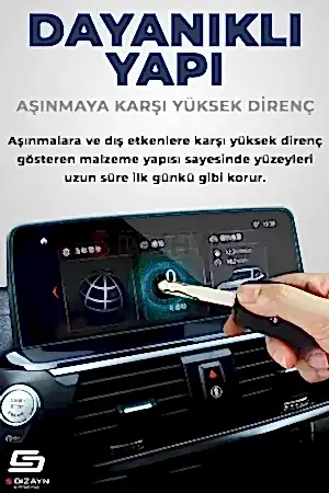 S-Dizayn Fiat Egea Easy Plus 7 İnç 9H Nano Multimedya Ekran Koruyucu (MAT) 2022-2023 A+ Kalite thumb 3
