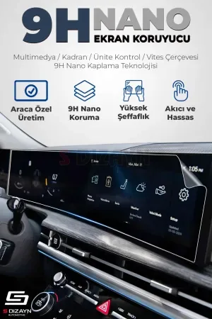 S-Dizayn Chery Tiggo 7 Comfort Ppf Vites Çevresi Kaplaması 2022-2023 A+ Kalite