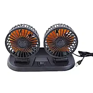 Çift Başlıklı Fan Araç Ve Tır Için 5V Usb Girişli  / Hafa31
