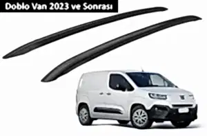 Fiat Doblo Van 2023 Ve Sonrası Orjinal Tip Oem Tavan Çıtası (Siyah Renk)