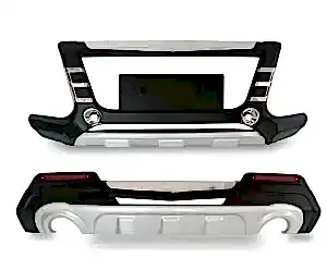 Ford Kuga Uyumlu 2013-2015 Ön Ve Arka Tampon Koruma Difüzör (Ithal)