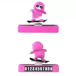 Numaratör Aksesuar Panda Pembe-Beyaz / Icse29-1