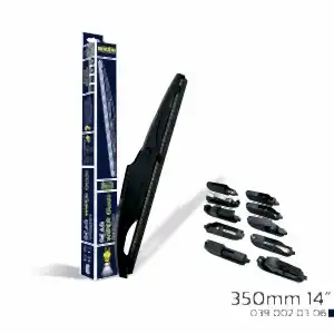 Niken 350Mm 14\'\' 10 Aparatli Arka Si̇lecek Süpürgesi̇