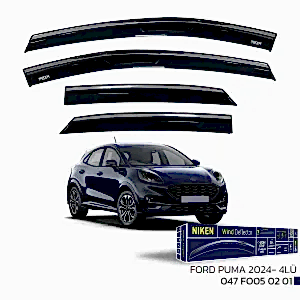 Ford Puma 2024 - Kromlu Cam Rüzgarliği 4 Lü