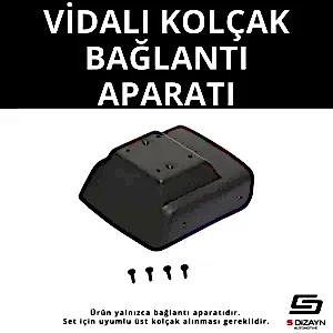 S-Dizayn Opel Astra H Abs Vidalı Kol Dayama Kolçak Alt Adaptör 2004-2009 A+Kalite