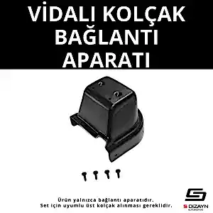 S-Dizayn Hyundai Accent Era Abs Vidalı Kol Dayama Kolçak Alt Adaptör 2006-2010 A+Kalite