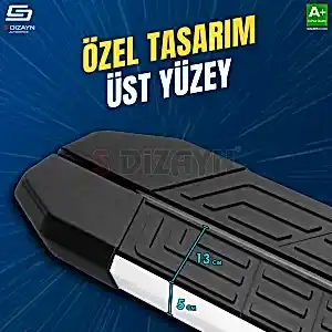 S-Dizayn Suzuki SX4 2 S-Cross NewLine Aluminyum Yan Basamak 173 Cm 2014-2021 A+ Kalite thumb 3