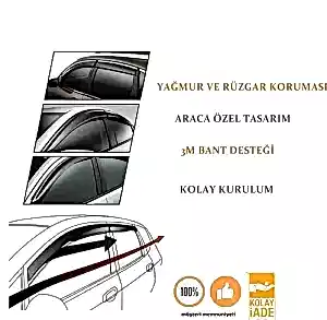 Dacia Sandero 2013-2020 Cam Rüzgarlığı