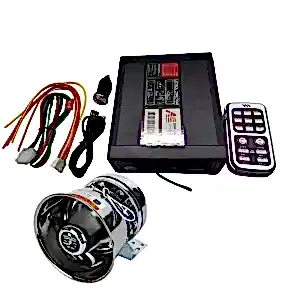 Siren 300W Gümüş Renkli Hoparlörlü / Sssr56