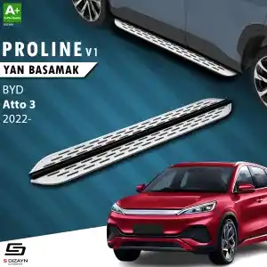 S-Dizayn Byd Atto 3 Oem Still Pro V1 Aluminyum Yan Basamak 193 Cm 2022 Üzeri