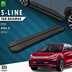 S-Dizayn Byd Atto 3 S-Line Siyah Yan Basamak 193 Cm 2022 Üzeri