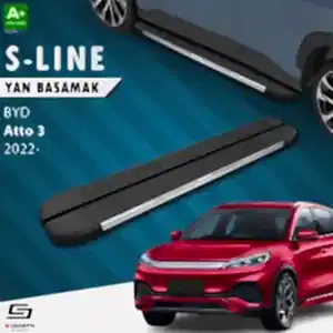 S-Dizayn Byd Atto 3 S-Line Krom Yan Basamak 193 Cm 2022 Üzeri