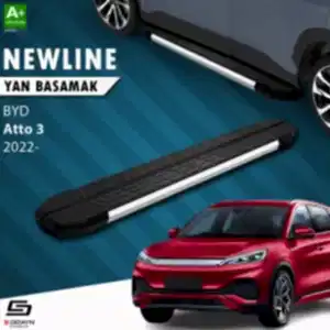 S-Dizayn Byd Atto 3 Newline Krom Yan Basamak 193 Cm 2022 Üzeri