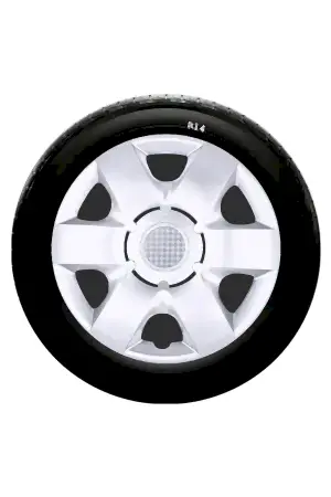 Alfa Romeo Uyumlu 14 Inç Kırılmaz Sks Jant Kapağı 1 Takım 4 Adet No:215