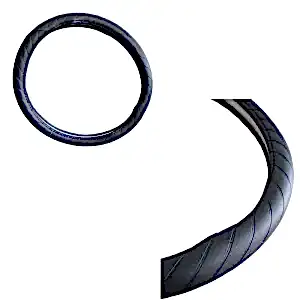 Direksiyon Kılıfı 38 Cm Siyah /  Diki413