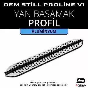 Oem Still Pro V1 Aluminyum Yan Basamak Profil 173 Cm
