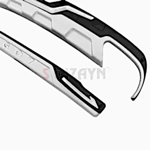 S-Dizayn Chery Tiggo 7 Pro Ön ve Arka Tampon Koruma Difüzör Seti 2022 Üzeri A+ Kalite thumb 4