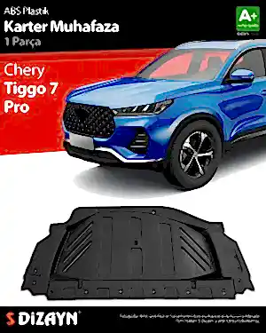 Chery Tiggo 7-8 Pro Sol Teker Boşluğu Davlumbazı Plastik Koruma Kapağı Abs Plastik 2022 Üzeri A+ Kalite