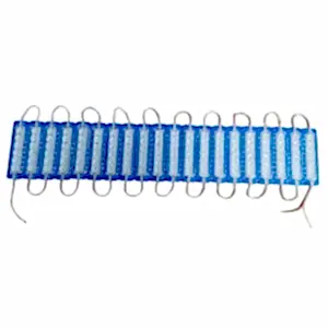 Parmak Led Mavi 6 Led X 20'Li Paket 12V / Laam649-1