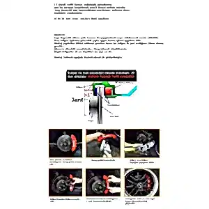 Volvo XC90 Uyumlu Brembo Yeşil Kaliper Kapağı 4 Parça Ön Arka Set thumb 3