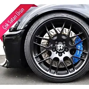 Opel Grandland Uyumlu Brembo Mavi Kaliper Kapağı 4 Parça Ön Arka Set