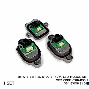 Bmw 3 2015-2018 Park Led Modül Set 63117419615