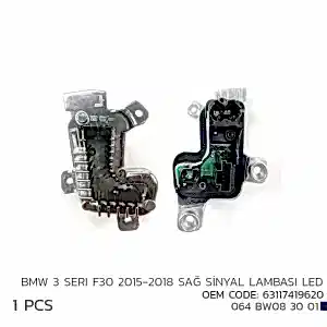 Bmw 3 F30 2015-2018 Sağ Si̇nyal Led Modül 63117419620