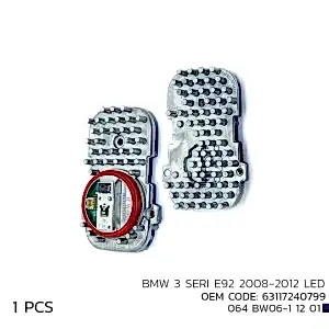 Bmw 3 Seri E92 2008-2012 Led Modül 63117240799