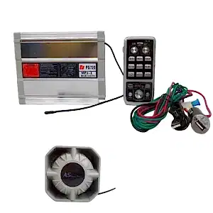 Siren 300W 12V  Bluetooth / Sssr52 Kablosuz  Amplifikatör Acil Uzaktan, Mp3 Çalar, Bluetooth, Işık Kontrolü, Mikrofon