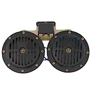 Dı Dıt Korna 12V Roleli Super Ton Büyük 13Mm Siyah Set / Ssko63