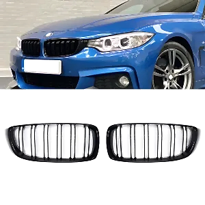 S-Dizayn Bmw 4 Serisi F32/F33/F36 Ön Panjur Böbrek Parlak Siyah Piano Black M4 Model 2012-2017