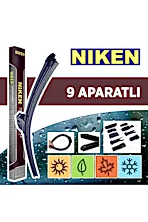 Niken Yeni Seri Hyundai Accent Era Silecek Takımı 2006-2012  Muz Tip Silecek Aparatlı thumb 2