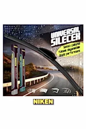 Niken Yeni Seri Hyundai Accent Era Silecek Takımı 2006-2012  Muz Tip Silecek Aparatlı thumb 3