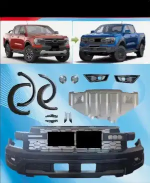 Ranger 2022(Xlt/Sport/Wildtrack) İçin  2022 Raptor Facelift Body Kıt